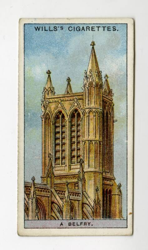 ''Do You Know'' series, Wills's Cigarettes Card: No.6 why Belfry Windows have Sloping Boads?