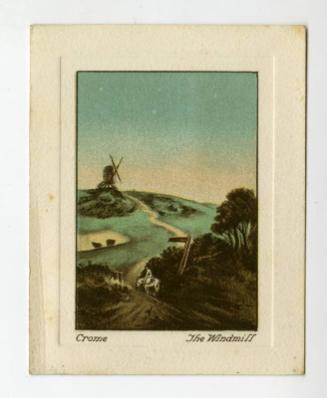 De Reszke Cigarettes Card: Art Treasures Series, No. 39 The Windmill