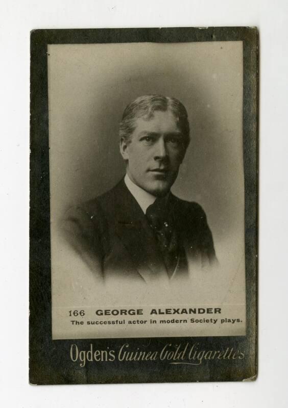 Ogden's Guinea Gold Cigarettes Card: 166 George Alexander