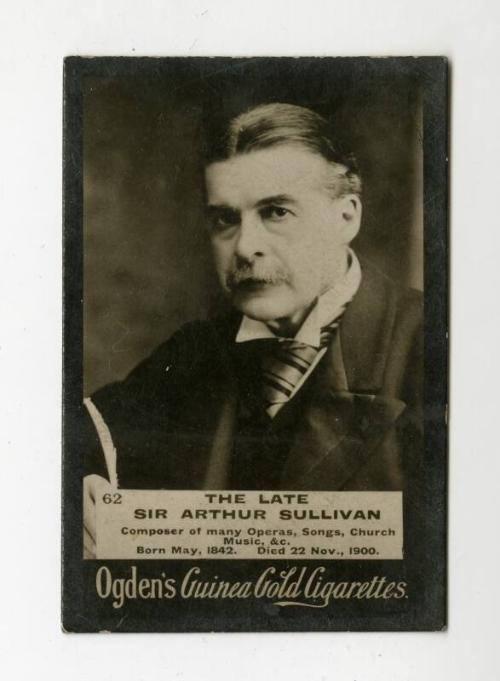 Ogden's Guinea Gold Cigarettes Card: 62 The Late Sir Arthur Sullivan