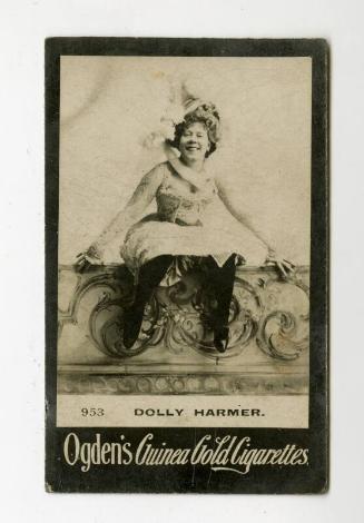 Ogden's Guinea Gold Cigarettes Card: 953 Dolly Harmer