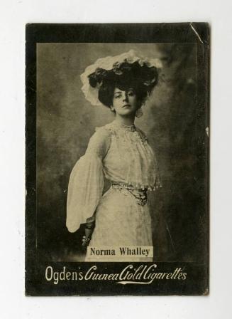 Ogden's Guinea Gold Cigarettes Card: Norma Whalley