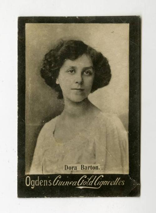 Ogden's Guinea Gold Cigarettes Card: Dora Barton