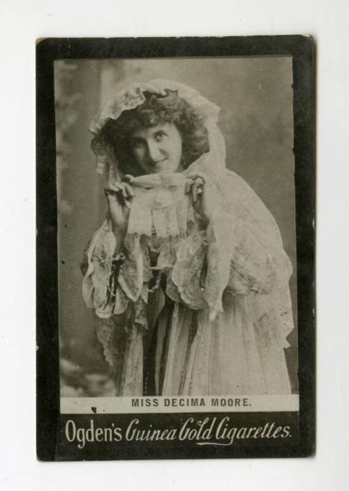 Ogden's Guinea Gold Cigarettes Card: Miss Decima Moore