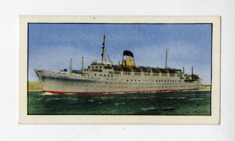 "Passenger Liners" NCS Card - Olympia