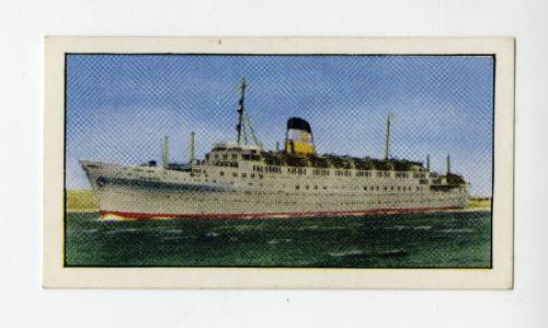 "Passenger Liners" NCS Card - Olympia