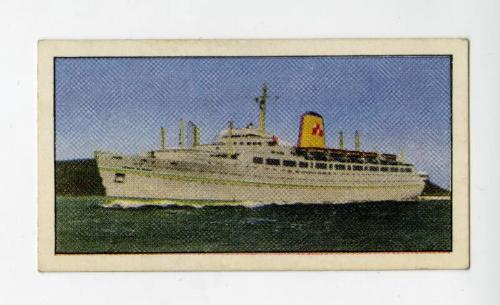 "Passenger Liners" NCS Card - Empress of England