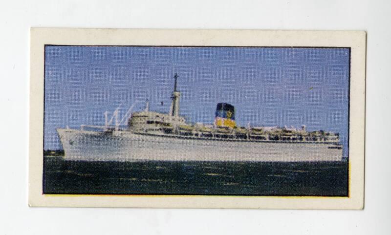 "Passenger Liners" NCS Card - Arkadia