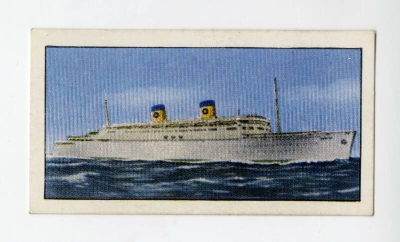 "Passenger Liners" NCS Card - Homeric