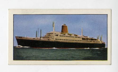 "Passenger Liners" NCS Card - Bremen