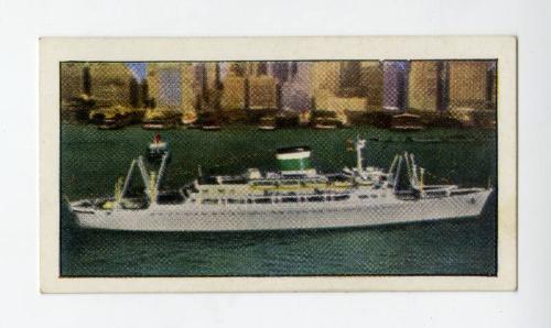 "Passenger Liners" NCS Card - Santa Rosa