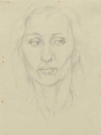 Portrait of woman's head