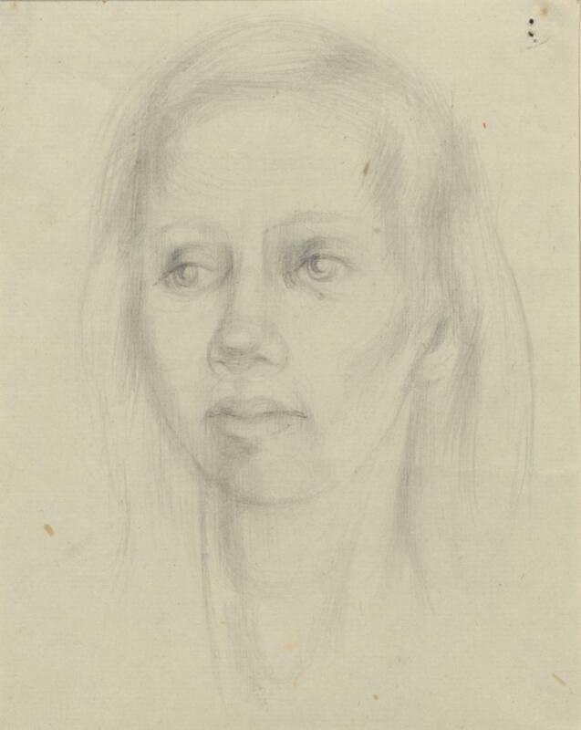 Portrait of a woman's head