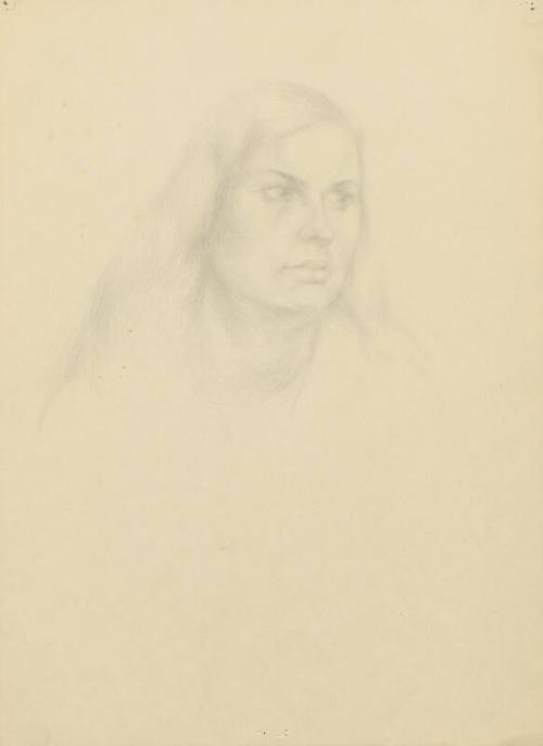 Portrait of a woman's head