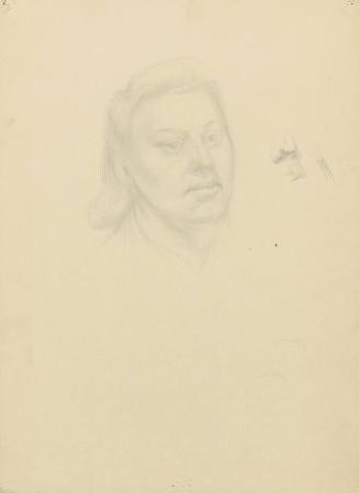 Portrait of a woman's head