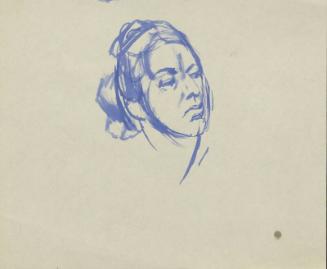 Portrait of a woman's head