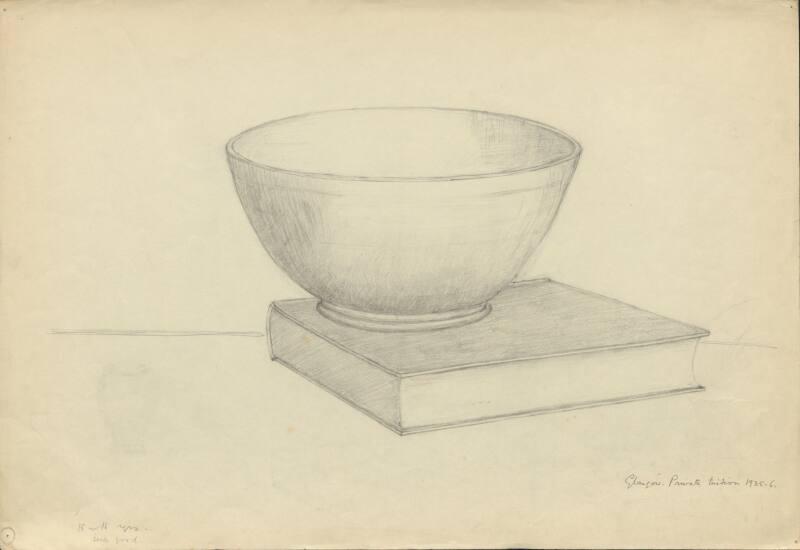 Bowl and book