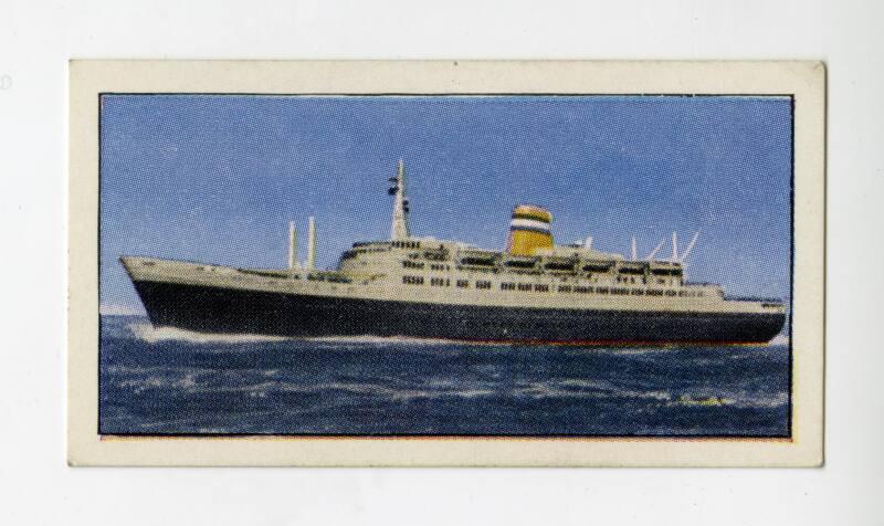 "Passenger Liners" NCS Card - Statendam