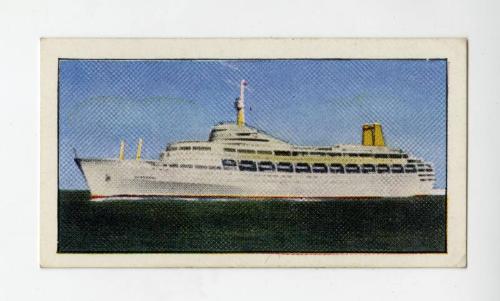 "Passenger Liners" NCS Card - Canberra