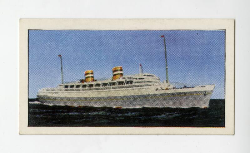 "Passenger Liners" NCS Card - Nieuw Amsterdam