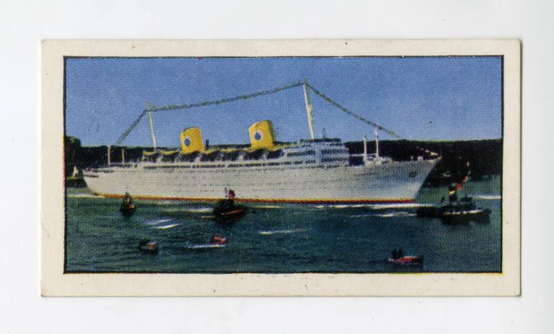 "Passenger Liners" NCS Card - Gripsholm