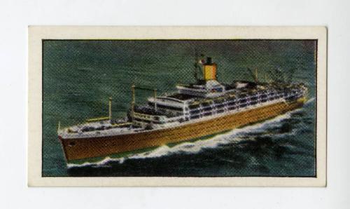 "Passenger Liners" NCS Card - Orcades