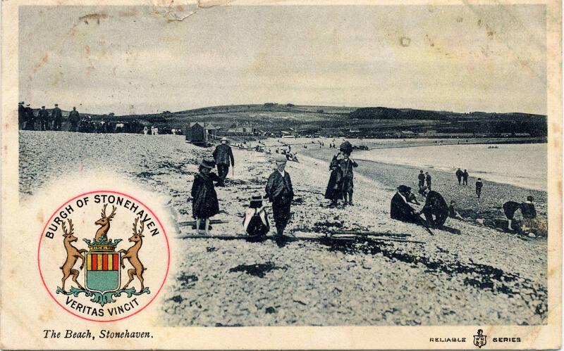 The beach, Stonehaven 