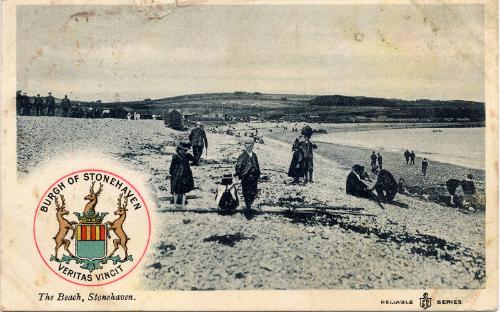 The beach, Stonehaven 