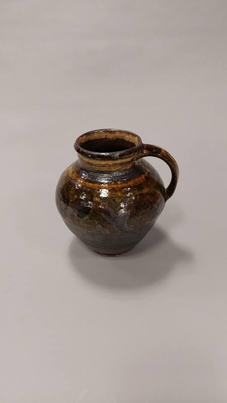 Earthenware Jar with Handle
