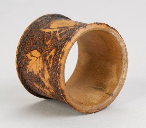 Deep Wooden Napkin Ring