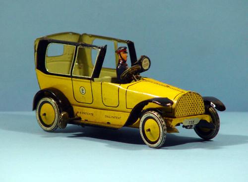 Clockwork Tin Car