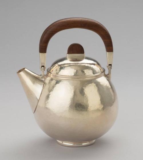 Small Teapot with Wood Handle