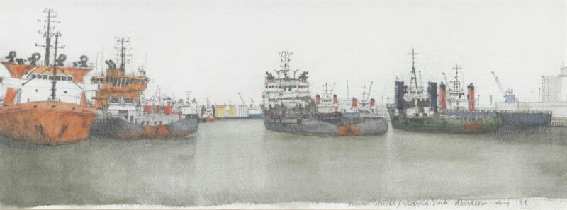 Aberdeen Harbour, Eleven Vessels, Victoria Dock