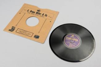 'All Alone'/'Don't Put The Blame On Me' by Layton and Johnstone (80rpm Record)