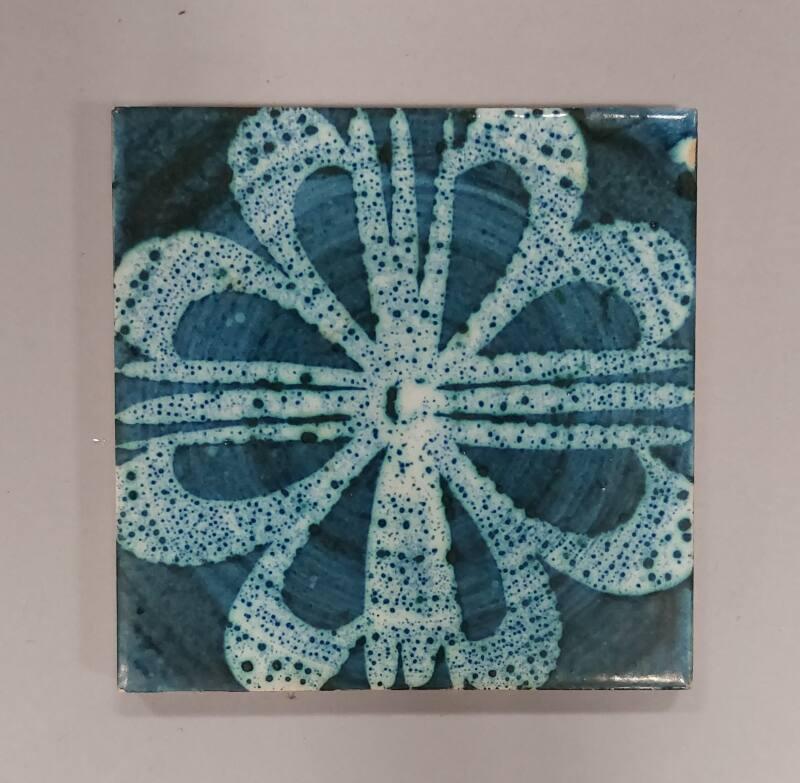 Blue and White Tile