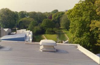 View over Roof Donside Papermill