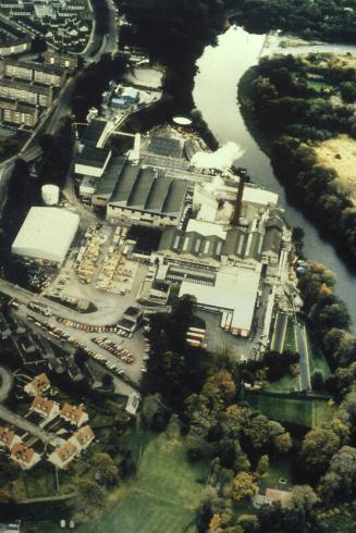 Aerial View Donside Papermill