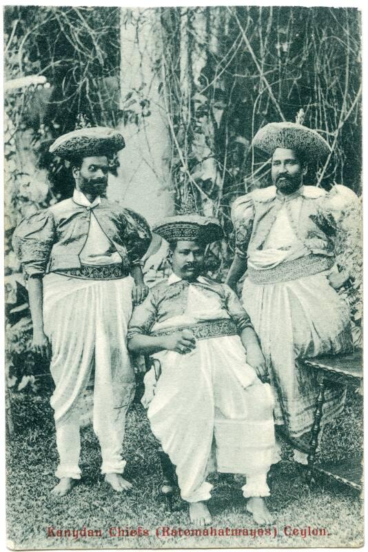 Kanydan Chiefs (Ratemahatmayas) Ceylon