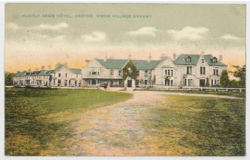 Huntly Arms Hotel, Aboyne (from Village Green)