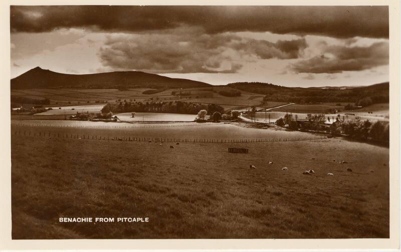 View of Bennachie from Pitcaple
