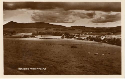 View of Bennachie from Pitcaple