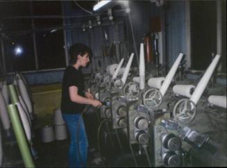 Photograph of a Winder at Richards, Broadford Works