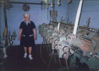 Photograph of a Winder and Machinery at Richards, Broadford Works