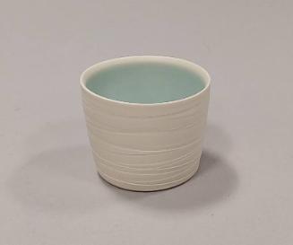 White Bowl With Pale Green Interior