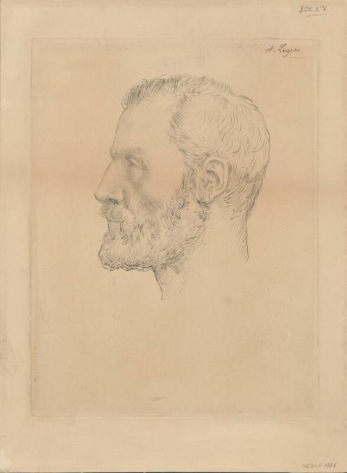 Etude De Tete D'homme