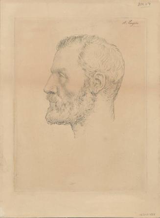 Etude De Tete D'homme