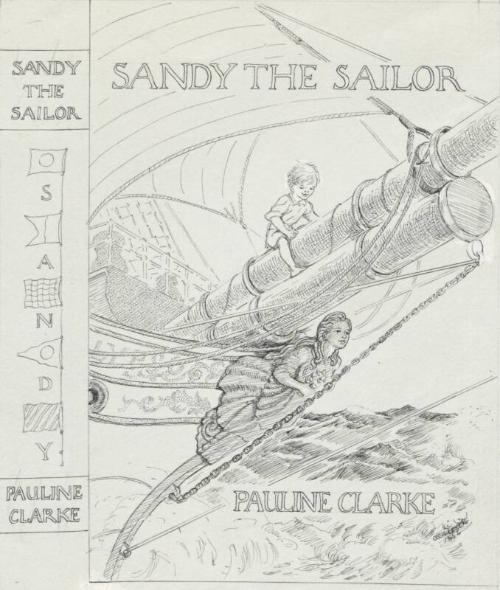 Design For Book Cover For "Sandy The Sailor