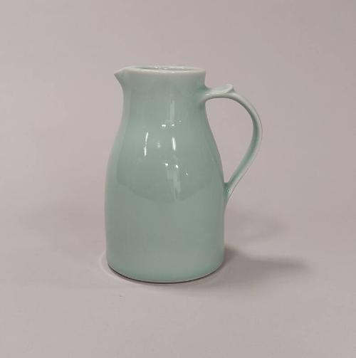 Porcelain Jug with Celadon Glaze