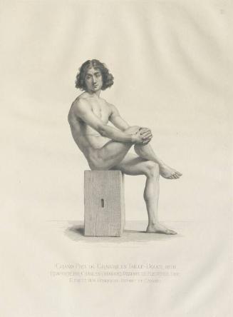 Life Study-Winner Of Grand Prix De Gravure En Taille