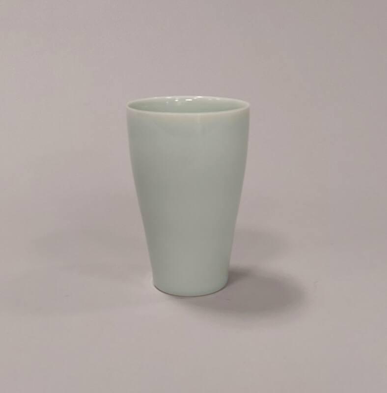 Slim Beaker with Celadon Glaze